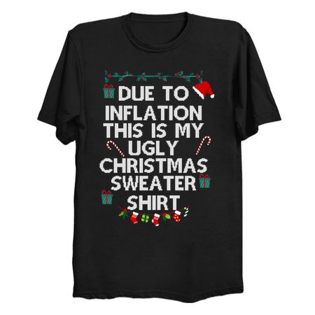 Due To Inflation This Is My Ugly Christmas Sweaters tiny thumbnail