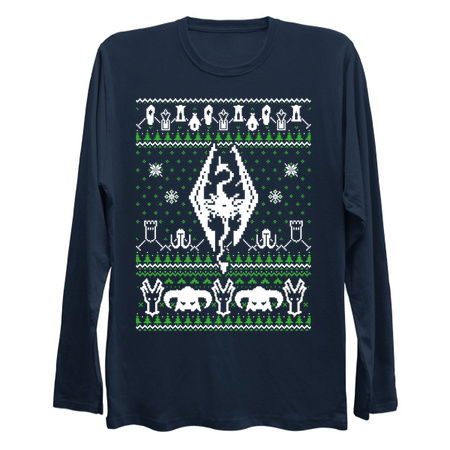 Fus Ro Dah – Skyrim Ugly Christmas Sweater tiny thumbnail