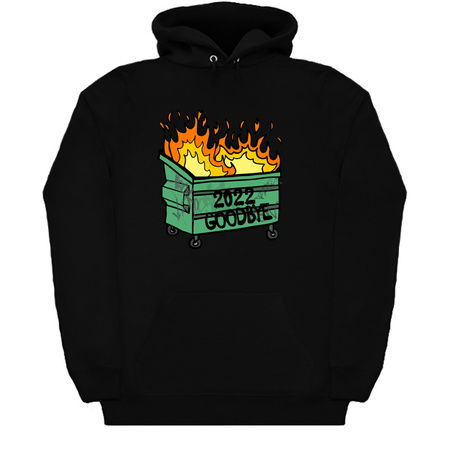 2022 dumpster on fire sucks goodbye 2022 happy new year 2023 tiny thumbnail