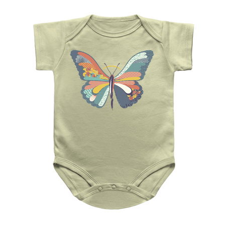 Japanese Pattern Butterfly Art by Tobe Fonseca tiny thumbnail