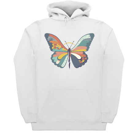 Japanese Pattern Butterfly Art by Tobe Fonseca tiny thumbnail