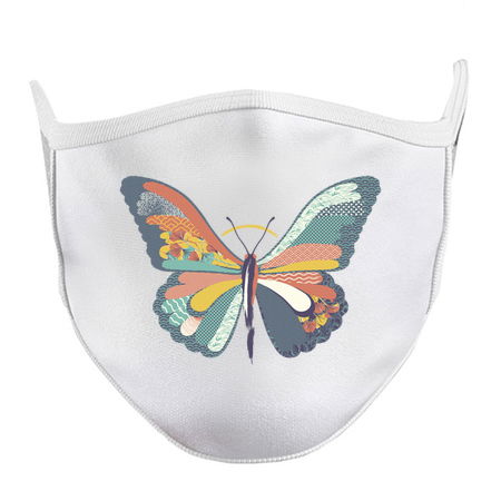 Japanese Pattern Butterfly Art by Tobe Fonseca tiny thumbnail