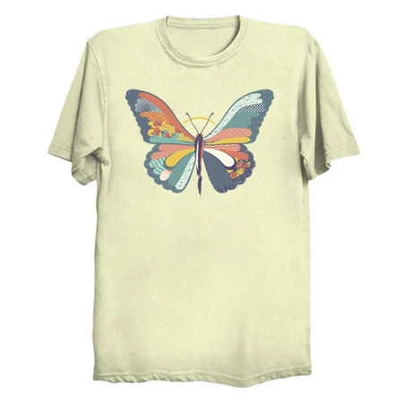 Japanese Pattern Butterfly Art by Tobe Fonseca tiny thumbnail