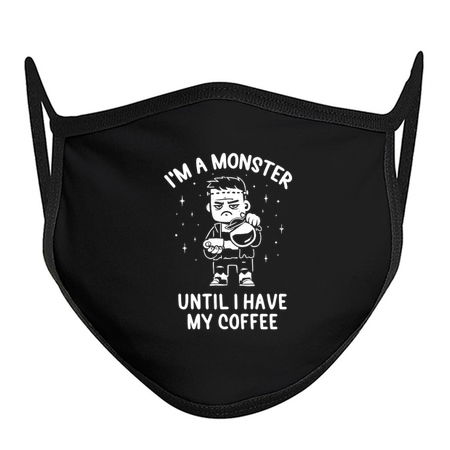 I'm a Monster Until I Have My Coffee - Funny Gift tiny thumbnail