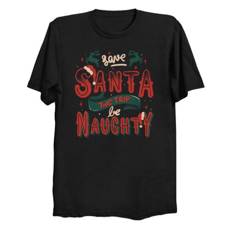Save Santa The Trip Be Naughty by Tobe Fonseca tiny thumbnail
