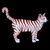 Peppermint Candy Red Striped Cat tiny thumbnail