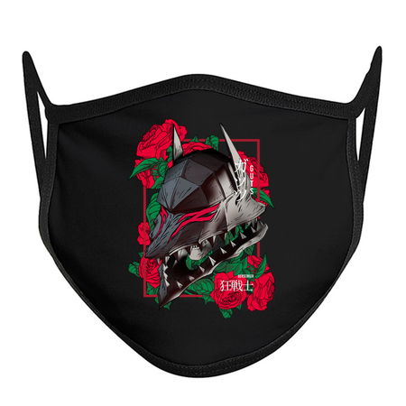 #242 - Floral x Berserker Helmet Red Version tiny thumbnail