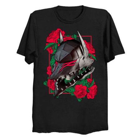 #243 - Floral x Berserker Helmet Red Version (Alternate) tiny thumbnail