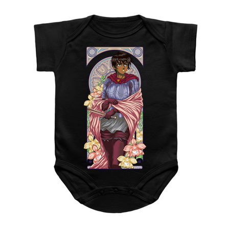 #246 - Art Nouveau of a Beautiful Warrior (Alternate) tiny thumbnail