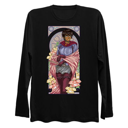 #246 - Art Nouveau of a Beautiful Warrior (Alternate) tiny thumbnail