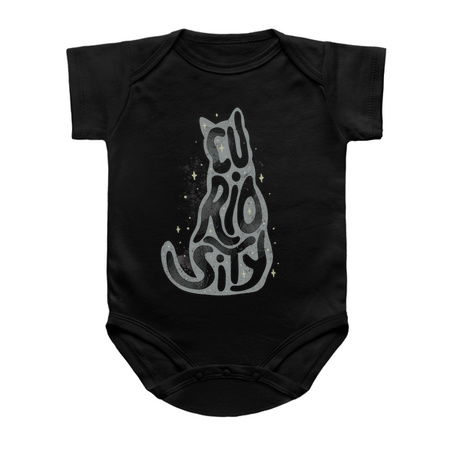 Curiosity Cat Typography by Tobe Fonseca tiny thumbnail