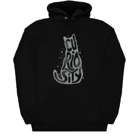 Curiosity Cat Typography by Tobe Fonseca tiny thumbnail