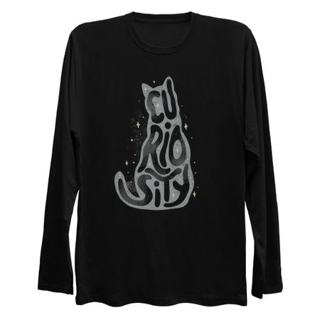 Curiosity Cat Typography by Tobe Fonseca tiny thumbnail