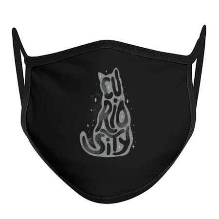 Curiosity Cat Typography by Tobe Fonseca tiny thumbnail