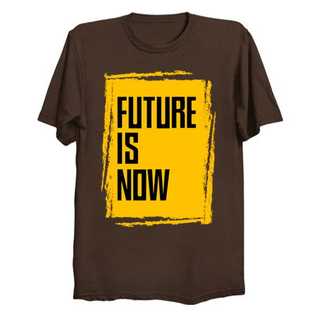 Future is Now (Yellow) - Motivational Quotes tiny thumbnail