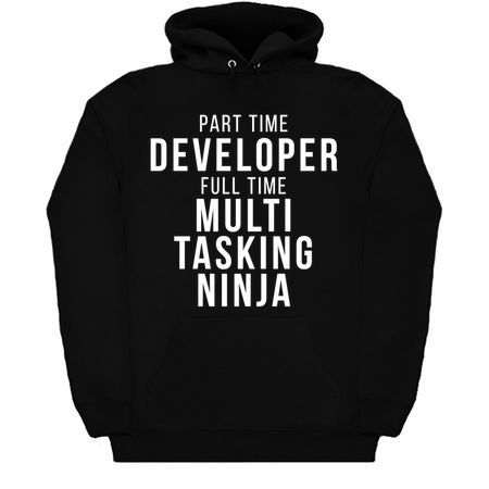 Part Time Engineer Full Time Multi Tasking Ninja Job Funny Quote tiny thumbnail