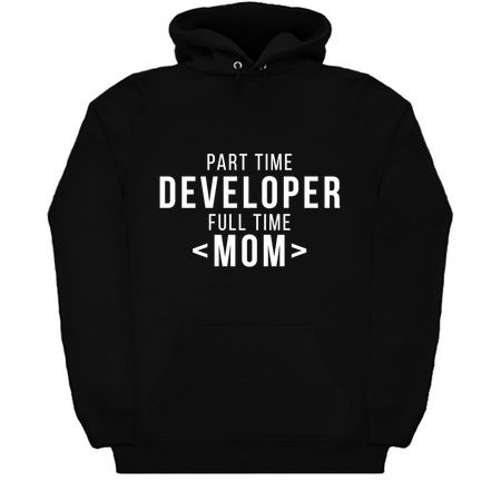 Part Time Developer Full Time Mom Programming Funny Quote tiny thumbnail
