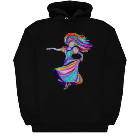 Flamenco Dress Twirling Rainbow Woman tiny thumbnail