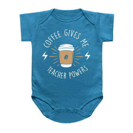 Coffee Gives Me Teacher Powers - Funny tiny thumbnail