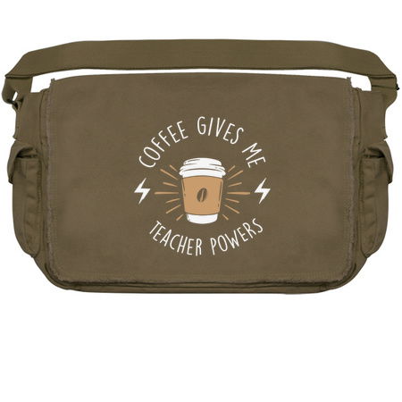 Coffee Gives Me Teacher Powers - Funny tiny thumbnail