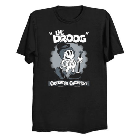 Lil Droog - Vintage Cartoon Rubberhose Clockwork (Dark) tiny thumbnail