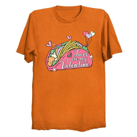 Tacos Are My Valentine - Funny Valentine's Day tiny thumbnail
