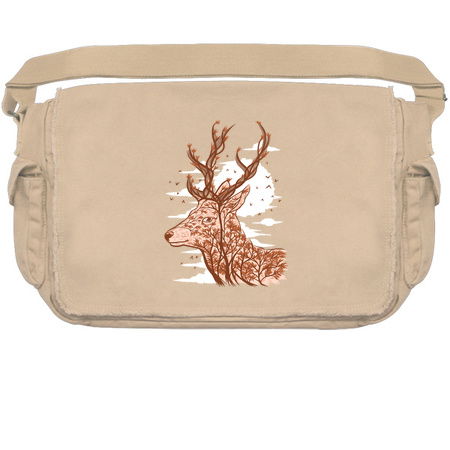 Deer branches tiny thumbnail