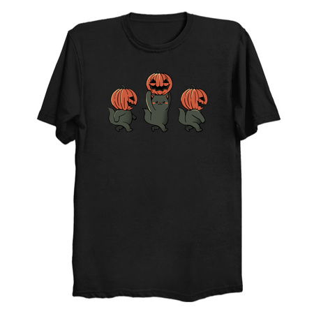 Halloween Pumpkin Cats by Tobe Fonseca tiny thumbnail