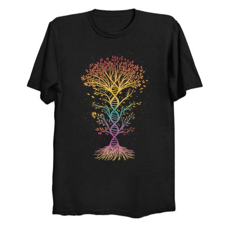 Colorful DNA Tree - NeatoShop