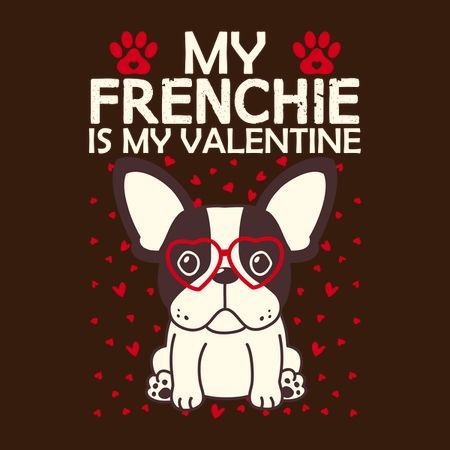 Frenchie valentine sale