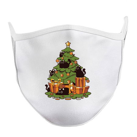 Black Cat Christmas Kittens by Tobe Fonseca tiny thumbnail