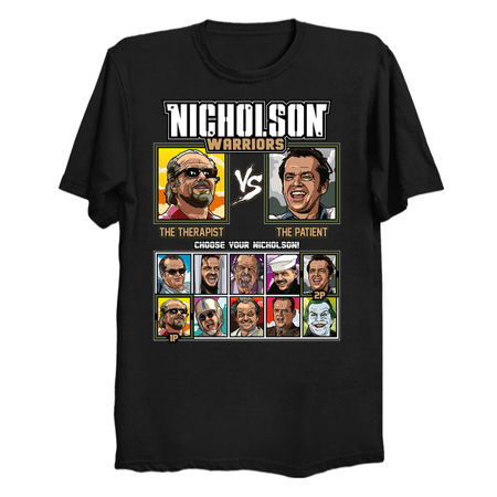 Jack Nicholson One Flew Over The Cuckoo’s Nest T-Shirt tiny thumbnail