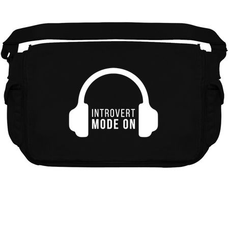 Introvert Mode On Hadphones Antisocial Funny Quote tiny thumbnail