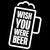 Wish You Were Beer Drinking Lover Funny Parody Quote tiny thumbnail