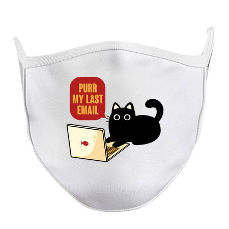 Purr My Last Email Black Cat by Tobe Fonseca tiny thumbnail