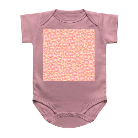 All Over Pink Grapefruit Citrus Slice Pattern tiny thumbnail
