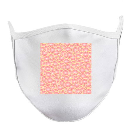 All Over Pink Grapefruit Citrus Slice Pattern tiny thumbnail