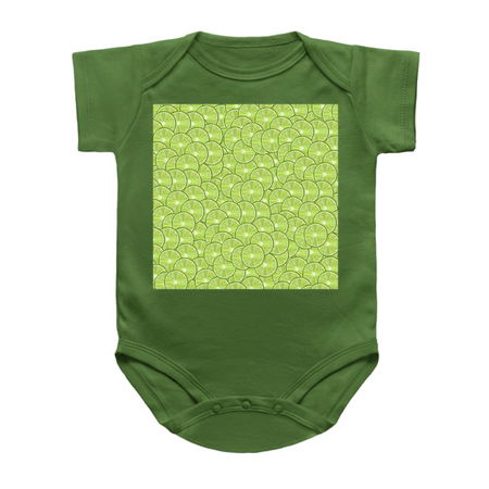 All Over Green Lime Citrus Slice Pattern tiny thumbnail