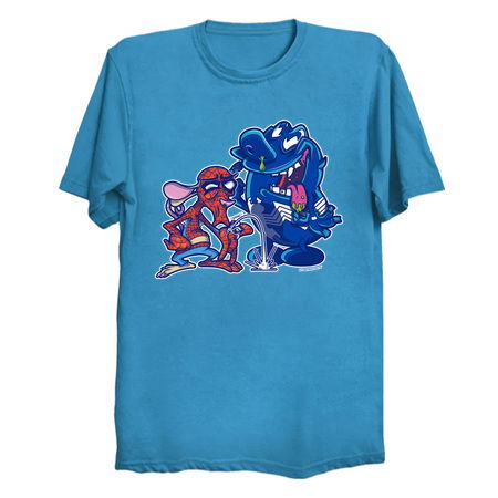 Spider Ren and Stimpom tiny thumbnail