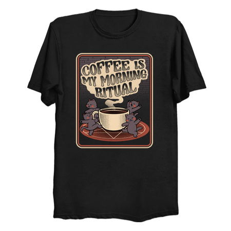 Coffee Morning Ritual Cats by Tobe Fonseca tiny thumbnail