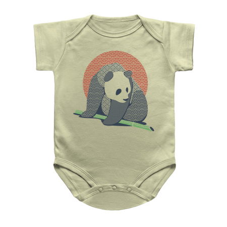 Japanese Pattern Tattooed Panda by Tobe Fonseca tiny thumbnail