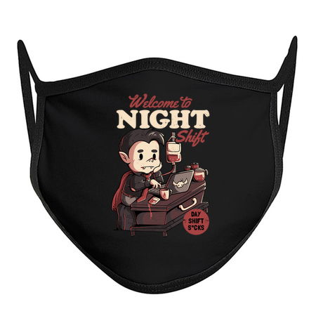 Welcome to Night Shift  - Funny Office Dracula Gift tiny thumbnail