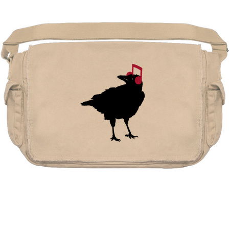 Music Bird Crow Musical Note by Tobe Fonseca tiny thumbnail