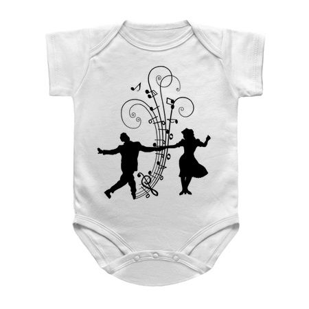 1940s Swing Dancers Music Silhouettes tiny thumbnail