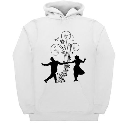 1940s Swing Dancers Music Silhouettes tiny thumbnail