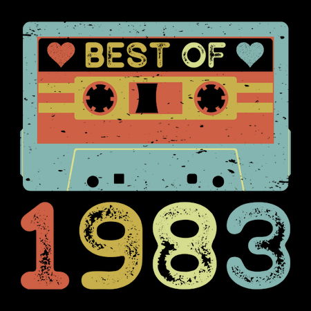 40th Birthday Best of 1983 Cassette Tape Vintage - NeatoShop