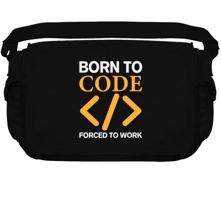 Born To Code Forced to Work - Funny Coder tiny thumbnail