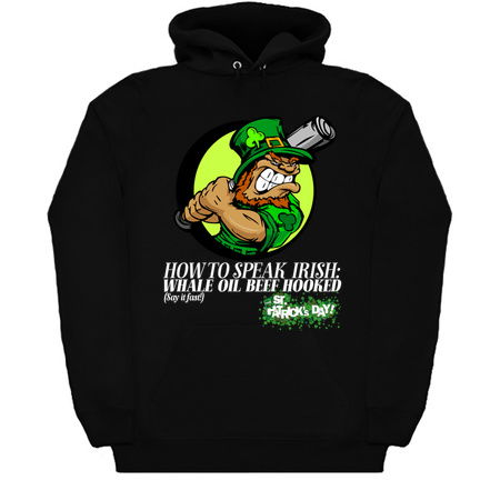St. Patrick's Whale Oil Beef Hooked... say it fast! (Baseball Bat) tiny thumbnail