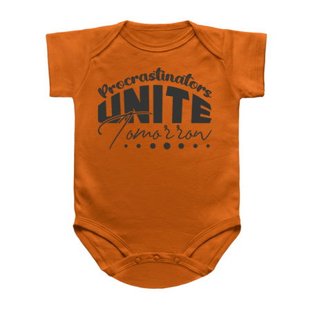 Procrastinators Unite Tomorrow - Funny tiny thumbnail
