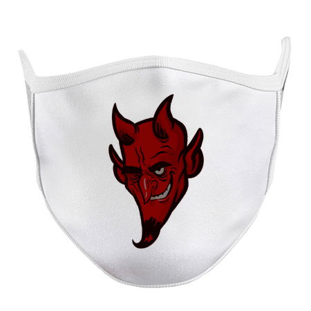 Funny Retro Horny Winking Devil Head T-Shirt tiny thumbnail